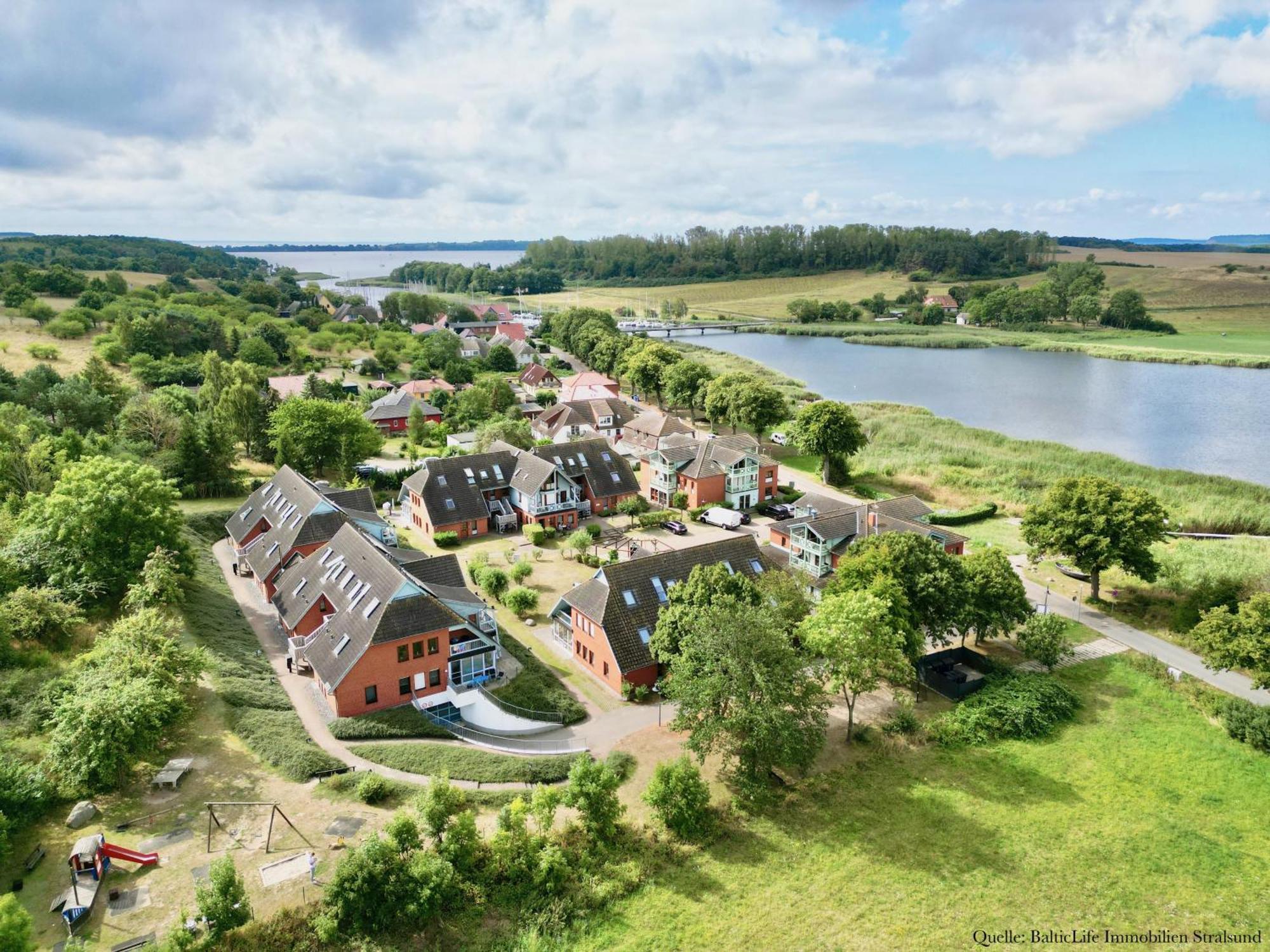 Ferienwohnung Granitzblick 3 mit Wintergarten und Seeblick Seedorf  Exterior foto