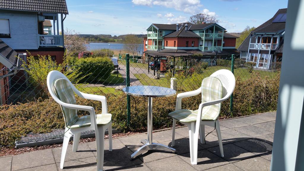 Ferienwohnung Granitzblick 3 mit Wintergarten und Seeblick Seedorf  Exterior foto