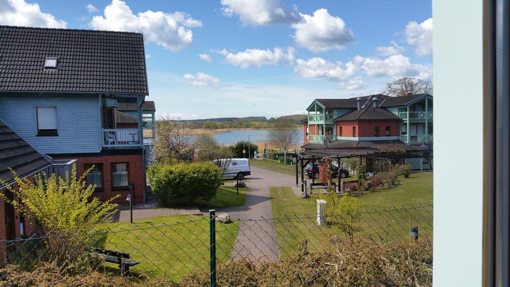 Ferienwohnung Granitzblick 3 mit Wintergarten und Seeblick Seedorf  Exterior foto